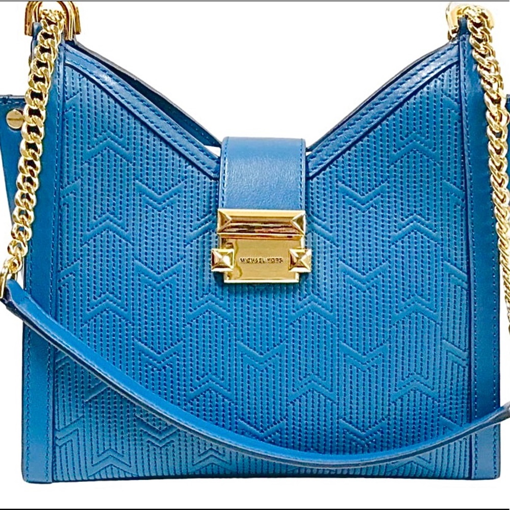 Michael Kors Whitney quilted small chain tote